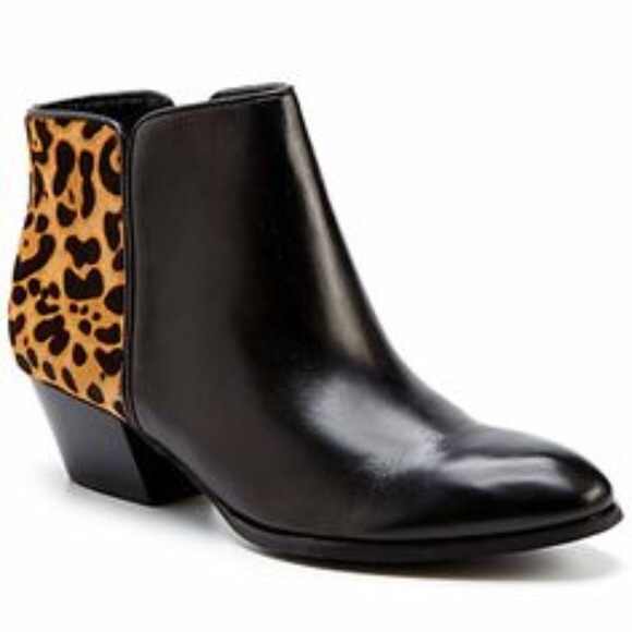 franco sarto cheetah booties